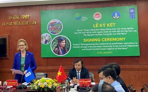 Bà Caitlin Wiesen - Trưởng đại diện thường trú UNDP tại Việt Nam