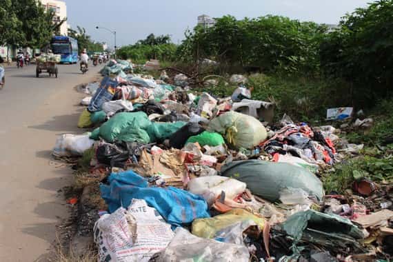 giảm mức phạt hành chính với nạn xả rác bừa bãi