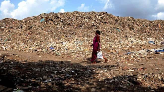 bãi rác Ấn Độ