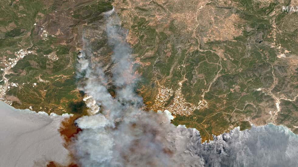 cháy rừng ở Thổ Nhĩ Kì