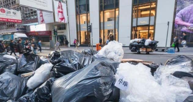 rác thải Hong Kong