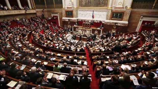 Một phiên họp của Thượng viện Pháp.