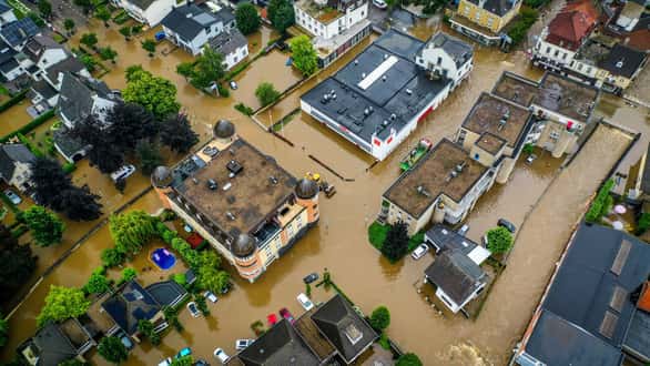 Lũ lụt tại Đức ngày 15/7.