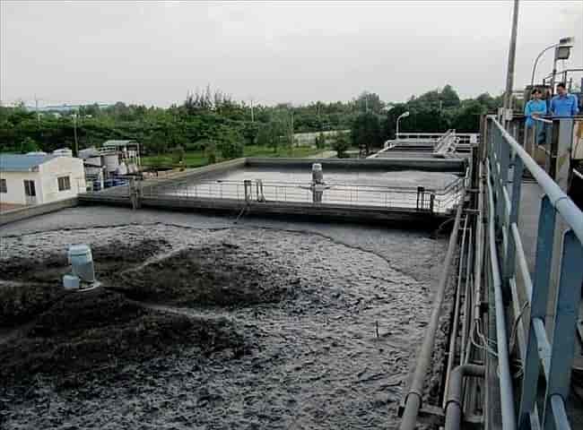 Công tác quản lý bùn thải từ hệ thống xử lý nước thải
