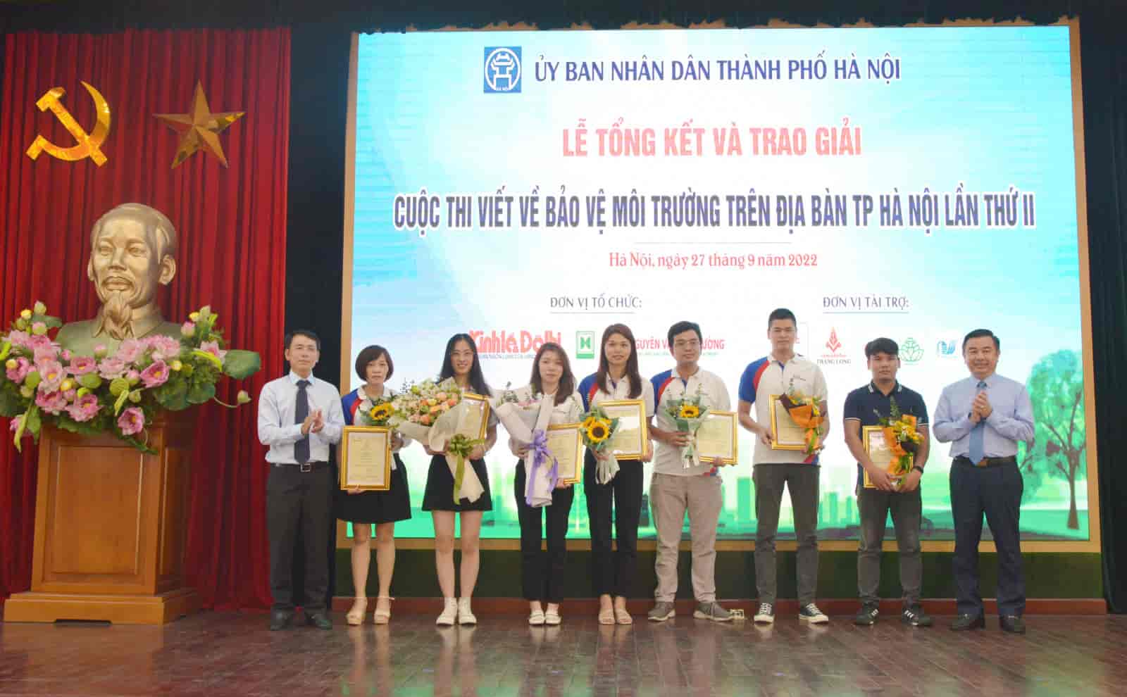 Tạp chí Kinh tế Môi trường giành Giải Nhất cuộc thi viết về Bảo vệ môi trường TP.Hà Nội