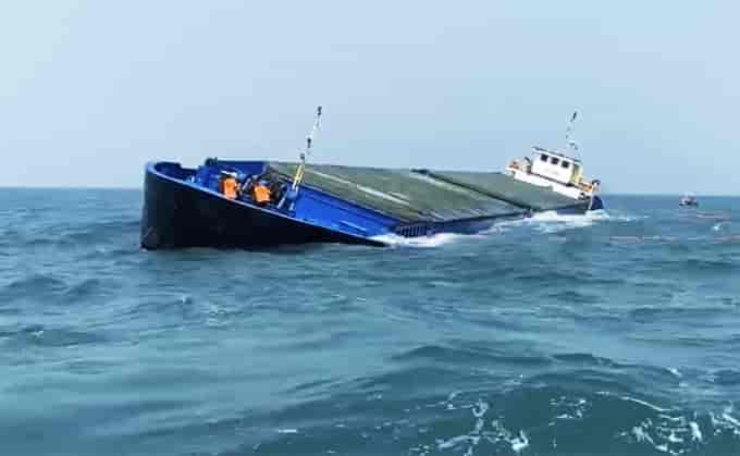 7.000 lít dầu trên chiếc tàu gặp nạn ở Cù Lao Chàm đã được hút ra
