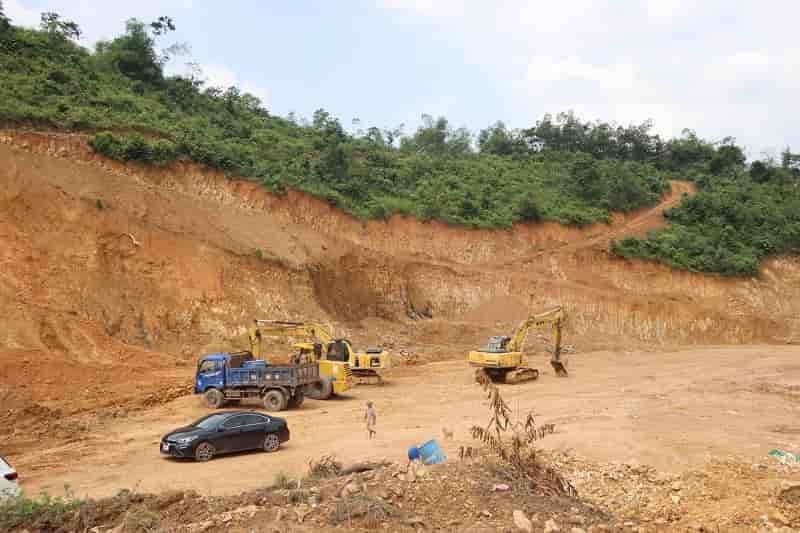 Hòa Bình: Tạm dựng hoạt động mỏ đất gây ô nhiễm môi trường