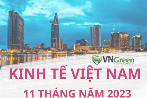[Infographic]: Kinh tế Việt Nam 11 tháng năm 2023